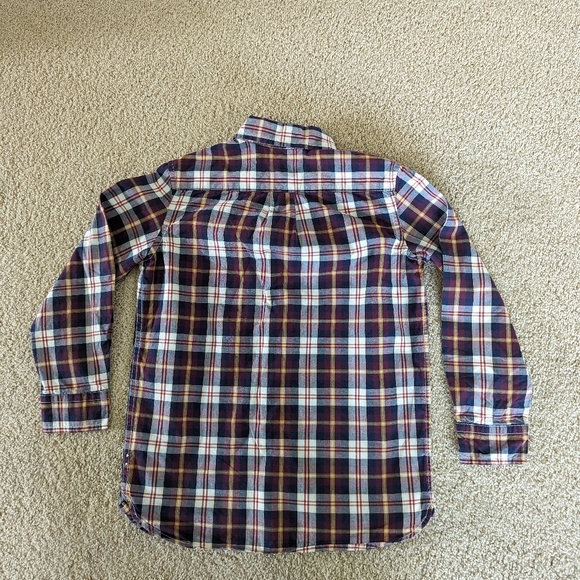 Long sleeve plaid button up shirt - Picture 4 of 7